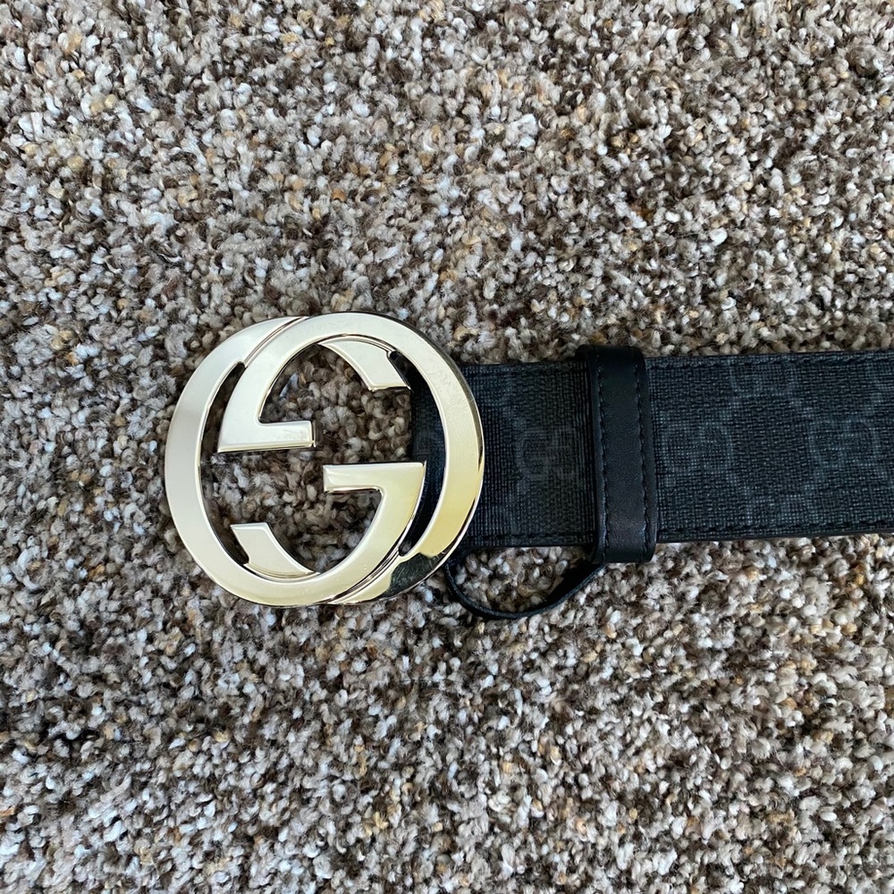 GG Supreme belt with G buckle